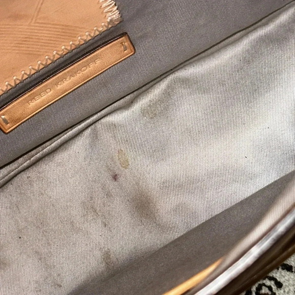 Reed Krakoff Tan Leather Top Handle & Crossbody Bag - Picture 6 of 8